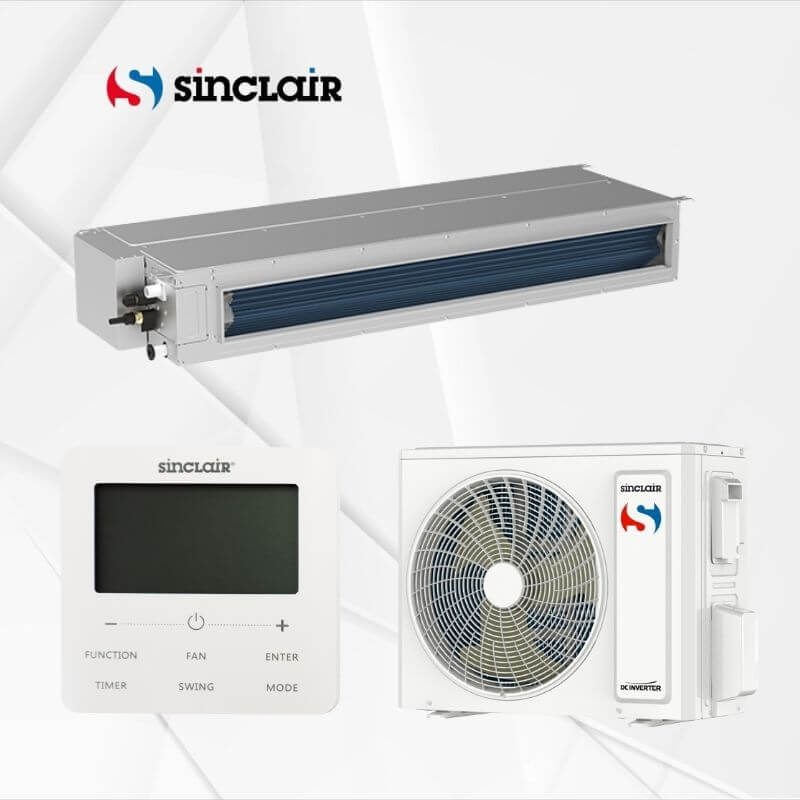 Kanalska klimatska naprava Sinclair 3,5kW ASD-12BI2