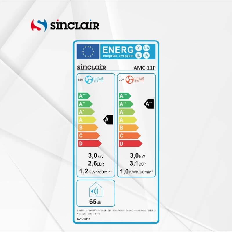 Prenosna klimatska naprava Sinclair 4,0kW AMC-14P