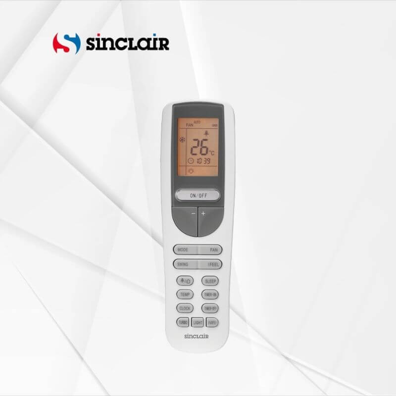 Stenska Sinclair klima Keyon SIH+SOH-18BIK 4,6 kW notranja in zunanja enota