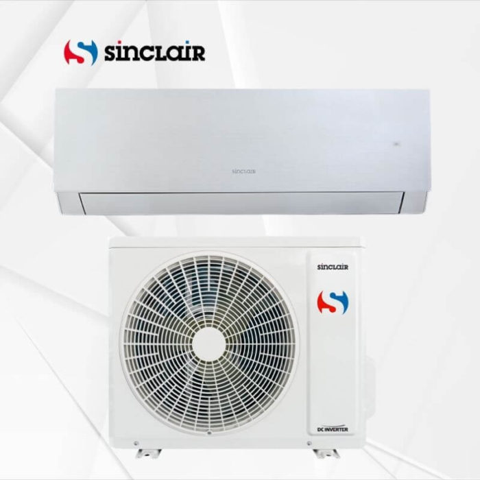 Stenska Sinclair klima Marvin SIH+SOH-12BIM 3,5 kW - siva