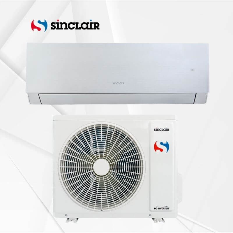 Stenska Sinclair klima Marvin SIH+SOH-24BIM 7,1 kW - siva
