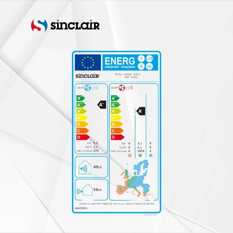 Zunanja enota klime Sinclair 16,0kW ASGE-60BI2-3