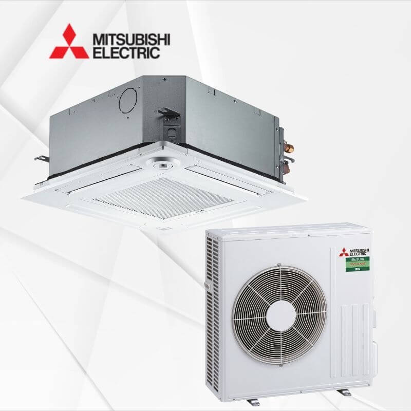 Kasetna klimatska naprava Mitsubishi 5,7 kW SLZ-M60FA2SUZ-M60VA notranja in zunanja enota