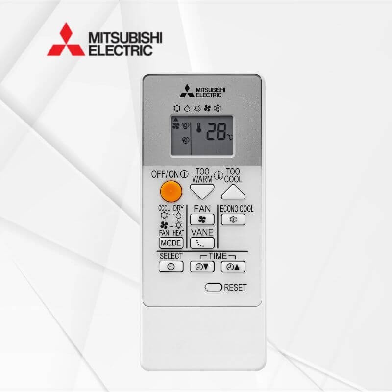 Klimatska naprava Mitsubishi MSZ-HR50VFKMUZ-HR50VF s preprostim časovnikom notranja in zunanja enota