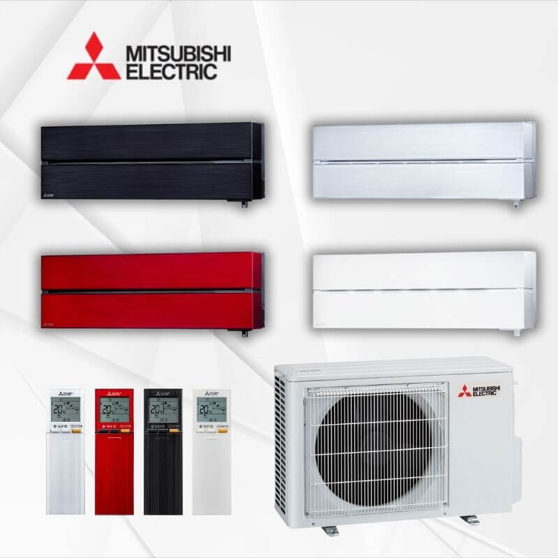 Klimatska naprava Mitsubishi MSZ-LN35VG2 W MUZ-LN35VG2 s tedenskim časovnikom in Plazma Quad filtrom notranja in zunanja enota