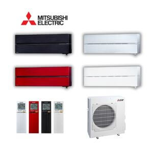 Klimatska naprava Mitsubishi MSZ-LN35VG2 W MUZ-LN35VG2 s tedenskim časovnikom in Plazma Quad filtrom notranja in zunanja enota