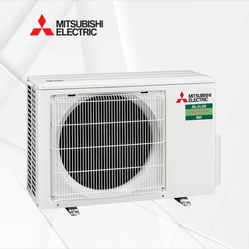 Talna klimatska naprava Mitsubishi MFZ-KT35VGSUZ-M35VA s tedenskim časovnikom notranja in zunanja enota