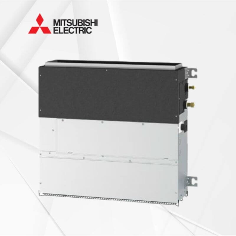 Talna vgradna klimatska naprava Mitsubishi SFZ-M35VASUZ-M35VA s stenskim žičnim upravljalnikom in tedenskim časovnikom notranja in zunanja enota